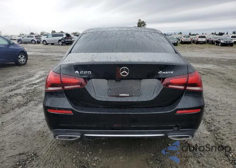 2019 Mercedes-Benz A 220 4Matic from USA, damaged, VIN WDD3G4FB5KW035647